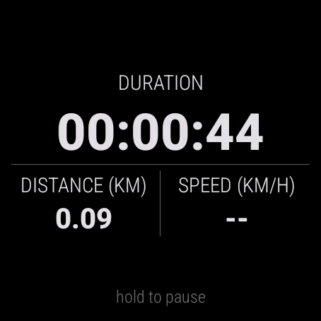 Stopping an activity from the VMFit Wear OS companion app