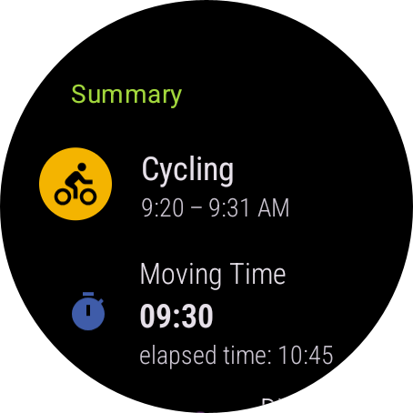 VMFit Wear OS Summary